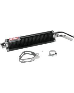 Suzuki SV650 2004-2010 TRS Race Slip-On Muffler Carbon & SS by Yoshimura