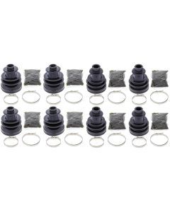 Complete Front & Rear Inner & Outer CV Boot Repair Kit Ranger 4x4 700 Crew 08-09