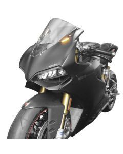 New Rage Cycles Mirror Block Off LED Replacement Turn Signal Black - 1199-MBO