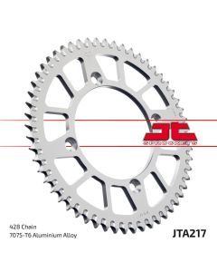 JT Sprockets Rear Racelite Aluminum Race Sprocket 55 Tooth 55T 428 Chain