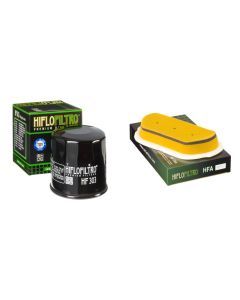 HIFLO FILTRO Oil and Air Filter Kit for YAMAHA YZF-R6 5EB,5MT 99-02