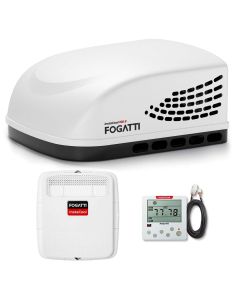 Fogatti InstaCool 15,000 BTU RV Rooftop Air Conditioner | Fast Cool | Replaceable Ducted/Non-Ducted RV AC | 115V(AC)