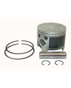 WSM Piston Kit For Mercury / Mariner 175 - 250 Hp 2.5L Sport Jet 97-06 Port .020 Over