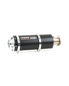 Trinity Racing Stage 5 Stinger Slip On Exhaust Black Muffler TR-4176S-BK