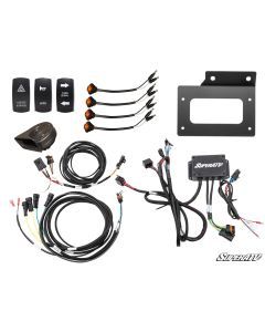SuperATV Kawasaki Teryx KRX 1000 Deluxe Plug & Play Turn Signal Kit TSK-K-KRX-004