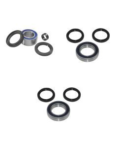 QUADBOSS Front and Rear Wheel Bearing Kits for Honda TRX400FA 2004-2007