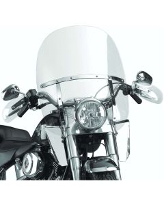 National Cycle Clear SwitchBlade 2-Up Quick Release Windshield With Mount Kit, Covered Forks