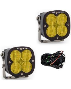 Baja Designs Auxiliary LED Light Pod Pair XL Sport Series Wide Cornering Pattern Baja Amber Lens Universal 567815