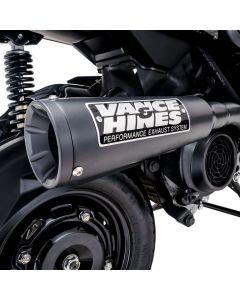Vance & Hines Upsweep 1-1 Full Exhaust System Black For 2022-2024 Honda NAVi Mini Moto