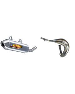 FAC Big Bore Fatty Exhaust Pipe & Powercore 2 Shorty Silencer for KTM 85XC 08-09