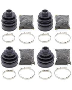 Complete Front Inner & Outer CV Boot Repair Kit Yamaha YFM700 Grizzly EPS 2008