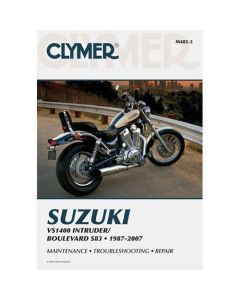 Suzuki VS1400 Intruder 1987-2007 Manual Vs1400 Intruder 87-07 By Clymer