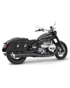 Freedom Performance 4.5" Slip-On Exhaust Slash Cut Black Chrome Tip For BMW R18 2021