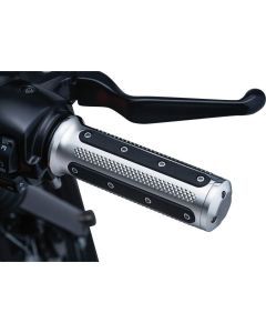 Kuryakyn Heavy Industry Grips Cable Chrome