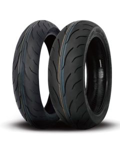 Kenda 120/70ZR17 180/55ZR17 Front and Rear Motorcycle Tires Set KM1 KM001