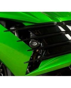 R&G Racing Black Aero Style Crash Protectors For 2012-2019 Kawasaki Ninja ZX14 ZX1400A