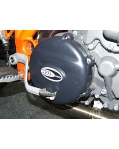R&G Racing Black Engine Case Covers Crank For 2005-2008 KTM 950 Supermoto R