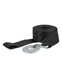 20 Foot Replacement Boat Trailer Winch Strap with Snap Hook (1,100 lbs.)