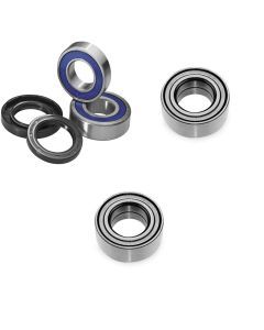 QUADBOSS Front and Rear Wheel Bearing Kits for Kawasaki Mule 600 2005-2016