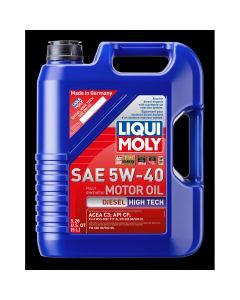 Liqui Moly 5L High Tech 5W40 Diesel Motor Oil 2022