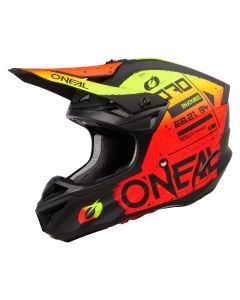 O'Neal 5 SRS Scarz Black / Red Helmet