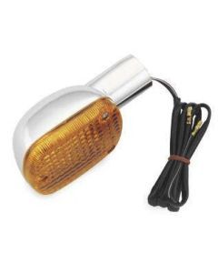 Turn Signal and Lens For Honda CMX450C Rebel 1986-1987 Rear Left Chrome