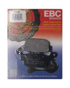 EBC 1 Pair FA-SFA-TT-X Premium Organic Replacement Brake Pads MPN FA140