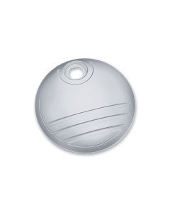 Kuryakyn Chrome Milled Tri-Line Fuel Gas Cap Door Harley Touring Models 08-2017
