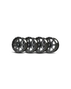 Bullite Set of 4 Lancer Wheel 15X7.0 Gun Metal 4/137 5+2