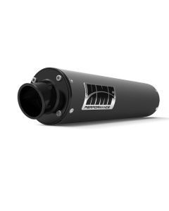 HMF Muffler Suzuki LTZ 250 04-09 Gun Metal Performance Slip On Exhaust Black Turn Down End Cap