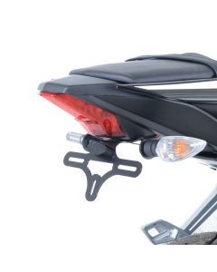 R&G Racing Black Tail Tidy License Plate Holder For 2019-2022 Yamaha YZF-R125