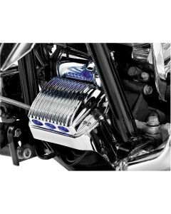 New Harley-Davidson FLHR Road King 1997-2011Regulator Cover Chrome by Kuryakyn
