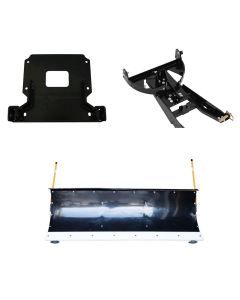 Denali 72" UTV Poly Snow Plow Kit For 2015-2020 Polaris Ranger 570 & 1000, and 2015-2021 Ranger XP900 - MA11704