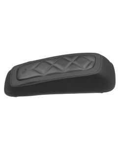Mustang Saddlebag Lid Cover Carbon Diamond 77643