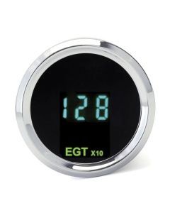 Dakota Digital Round EGT Exhaust Gas Temperature Gauge Teal Display ODYR-12-1