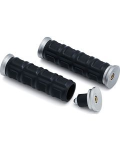 Kuryakyn Dillinger Grips for Street Nickel 7/8"