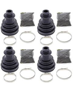 Complete Rear Inner & Outer CV Boot Repair Kit Polaris RZR 900 60 INCH 2015-2016