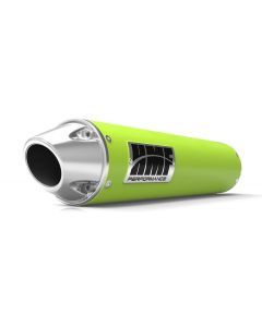 HMF Muffler Can-Am Outlander 500-1000/MAX 12-24 Venom Green Performance Slip On Exhaust Euro End Cap