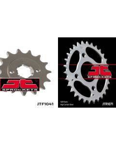 Front & Rear Sprocket Kit for KYMCO 150 MXer/MXU 02-15 JT Sprockets
