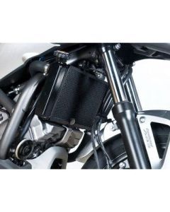 R&G Racing Black Aluminum Radiator Guard For 2012-2014 Honda Integra 700