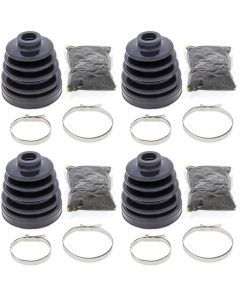 Complete Rear Inner & Outer CV Boot Repair Kit Polaris Sportsman 500 4x4 RSE 02