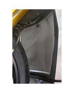 R&G Racing Red Aluminum Radiator Guard RAD0229RE