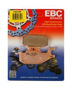 EBC 1 Pair Sintered R Series Heavy-Duty Brake Pads MPN FA414R
