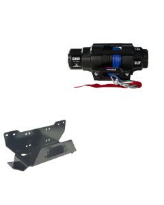 Viper 6000lbs V3 Winch Blue Rope With Mount For Honda Pioneer 700-4 2014-2021