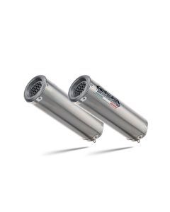 GPR M3 Titanium Natural Double Slip-on Exhaust For Honda VFR800 V-Tec 2002-2013