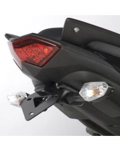 R&G Racing Black Tail Tidy License Plate Holder For 2010-2016 Kawasaki Versys 650 KLE650 ABS