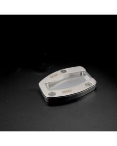 R&G Racing Silver Kickstand Shoe For 2021-2024 Ducati Hypermotard 950