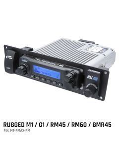 Rugged Radios Yamaha RMAX Mount for M1 / G1 / RM60 / GMR45 Mobile Radio and Rocker Switches MT-RMAX-RM