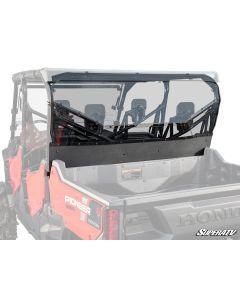 SuperATV Honda Pioneer 1000-6 Rear Windshield RWS-H-PIO1K6-76
