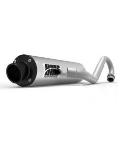 HMF Muffler Can-Am Outlander 500-850/XMR 12-24 Brushed Performance Full System Exhaust Black Turn Down End Cap